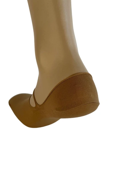 Weweus Kadın Ten Balerin Babet Çorap 173 - Resim 4