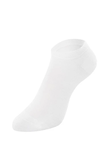 ERDEM İÇ GİYİM Weweus Beyaz Doğal Bambu Lüks Süper Ince Erkek Sneaker Çorap 267 - Resim 3