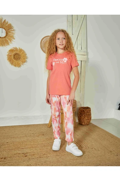Weweus Pembe Kız Çocuk Pijama Takımı 826 - 2