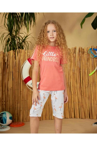 Weweus Pembe Kız Çocuk Pijama Takımı 822 - Resim 2