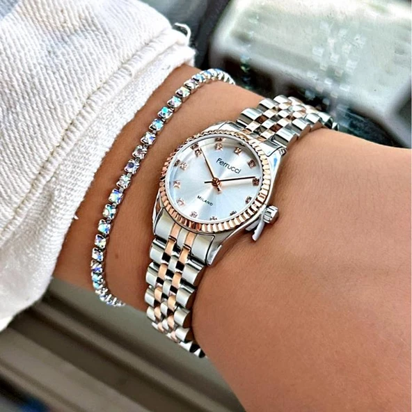 Ferruccı FC 0925 03598M.06 640053 Metal Kadın Kol Saati ürün görseli