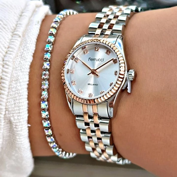 Ferruccı FC 0925 03598M.06 640053 Metal Kadın Kol Saati - Resim 2