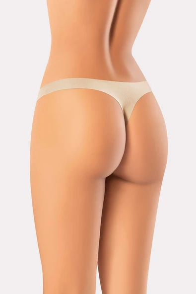 ERDEM İÇ GİYİM Erdem Vizon Lazer Kesim Tanga 7204 - Resim 2