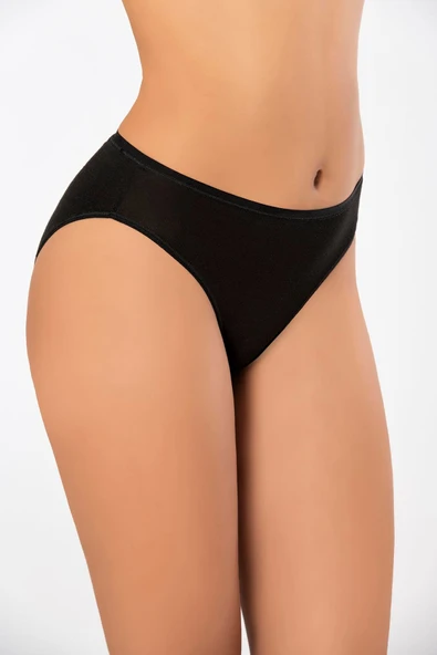 Weweus Siyah Micro Modal Premium Kadın Külot 7264 - Resim 5