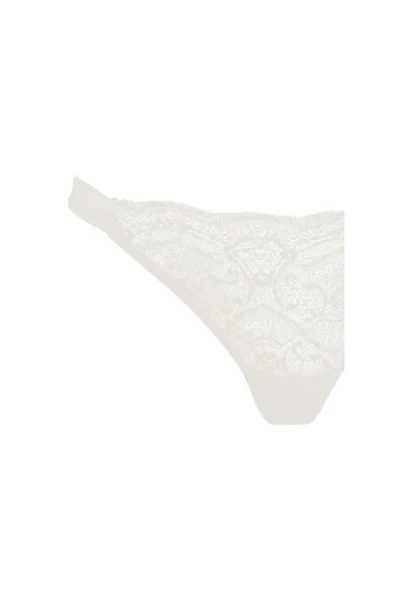 ERDEM İÇ GİYİM Weweus Ekru Dantelli Tanga Külot 2327 - Resim 3