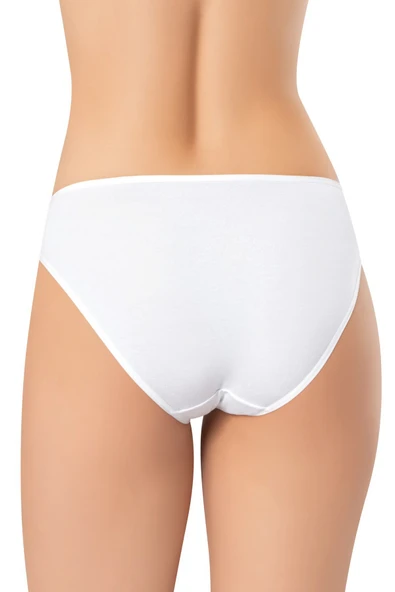 ERDEM İÇ GİYİM Erdem Beyaz Kadın Dantelli Külot 2574 - Resim 2