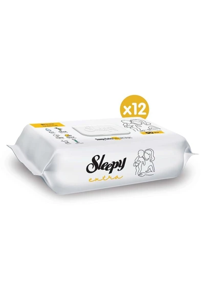 Sleepy Extra Islak Bebek Havlusu 12x90 (1080 Yaprak) - Resim 2