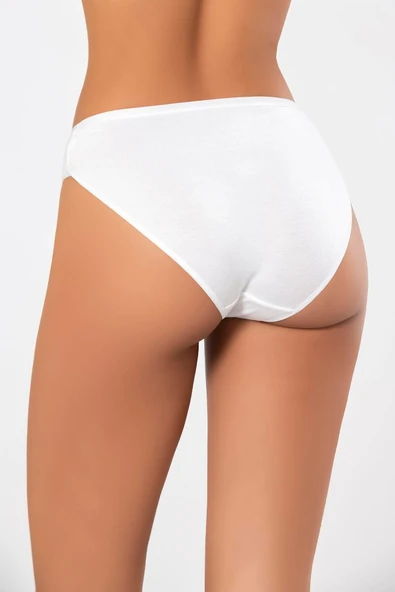 Weweus Beyaz Micro Modal Premium Kadın Külot 7264 - Resim 4