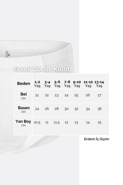 ERDEM İÇ GİYİM Weweus Siyah Kız Çocuk Süper Ince Doğal Bambu Lüks Boxer 4330 - Resim 6