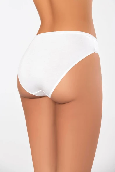 Weweus Beyaz Micro Modal Premium Kadın Külot 7264 - Resim 7