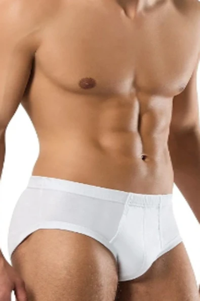 Erdem Riban Erkek Slip %100 Pamuk 3 'lü Paket - Resim 3