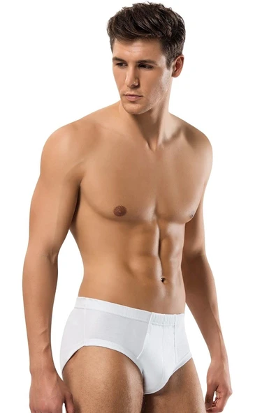 Erdem Riban Erkek Slip %100 Pamuk 3 'lü Paket - 1