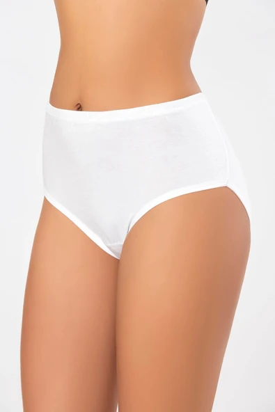 ERDEM İÇ GİYİM Weweus Beyaz Süper Ince Doğal Bambu Külot 2516 - Resim 5