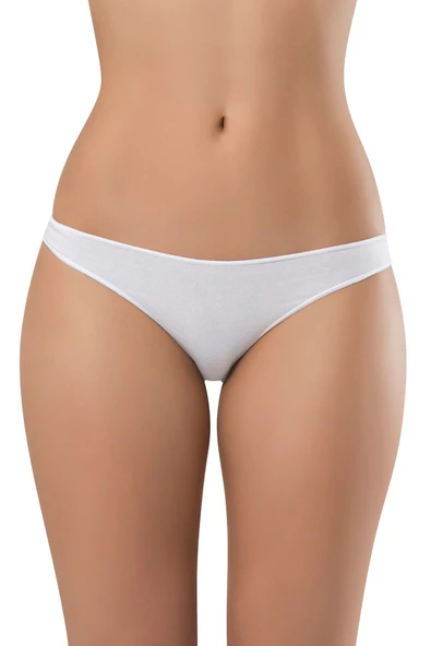 ERDEM İÇ GİYİM Erdem Beyaz Tanga Bikini Külot 7106 - 1