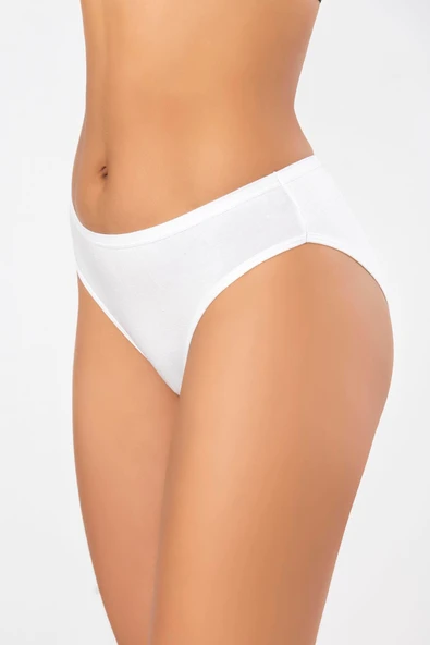 ERDEM İÇ GİYİM Weweus Beyaz Süper Ince Doğal Bambu Külot 2514 - Resim 7