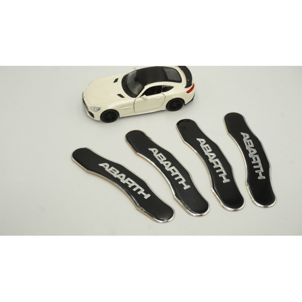 Abarth Logo Kaliper Üstü 3M 3D Metal Logo Arma Amblem Seti - 2