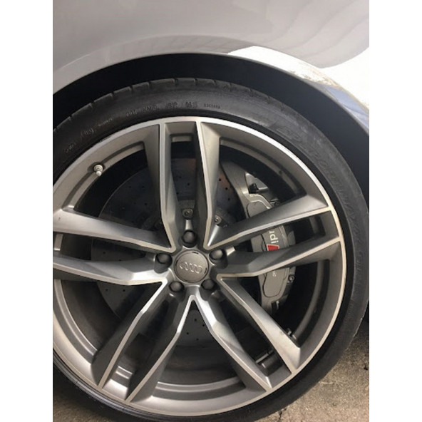 Abarth Logo Kaliper Üstü 3M 3D Metal Logo Arma Amblem Seti - 8