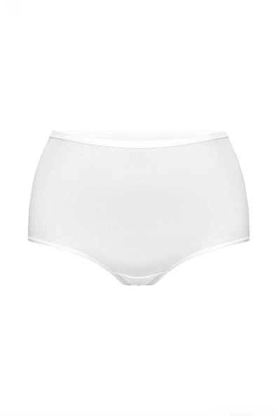 Weweus 3'lü Beyaz Micro Modal Premium Kadın Külot 72653 - Resim 4