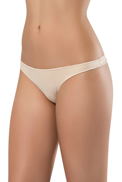 ERDEM İÇ GİYİM Erdem Beyaz Tanga Bikini Külot 7106 - 4