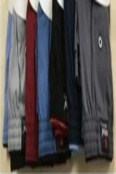 Erdem 5'li Paket Erkek Penye Boxer %100 Pamuk Karışık Renk - Resim 2