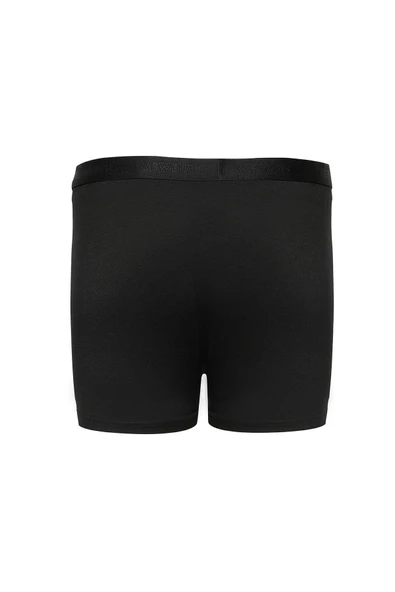 Weweus Siyah 3'lü Micro Modal Premium Erkek Boxer 14183 - Resim 4