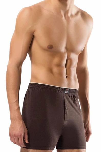 ERDEM İÇ GİYİM Erdem Kahverengi Penye Boxer 1400 ürün görseli