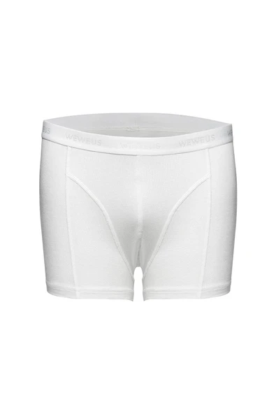 Weweus Beyaz 3'lü Micro Modal Premium Erkek Boxer 14183 - Resim 4