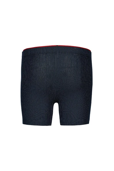 Weweus Siyah Lacivert Gri 3'lü Pamuk Elastan Çizgili Boxer 14923 - Resim 5