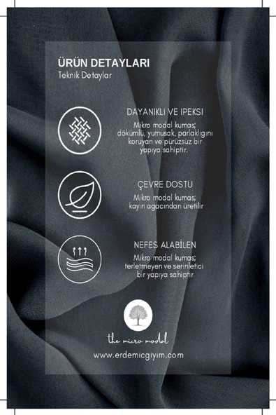 Weweus 3'lü Siyah Micro Modal Premium Kadın Külot 72643 - Resim 7