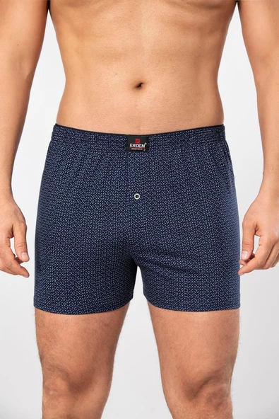 ERDEM İÇ GİYİM Erdem Desenli Penye Boxer 1400 ürün görseli