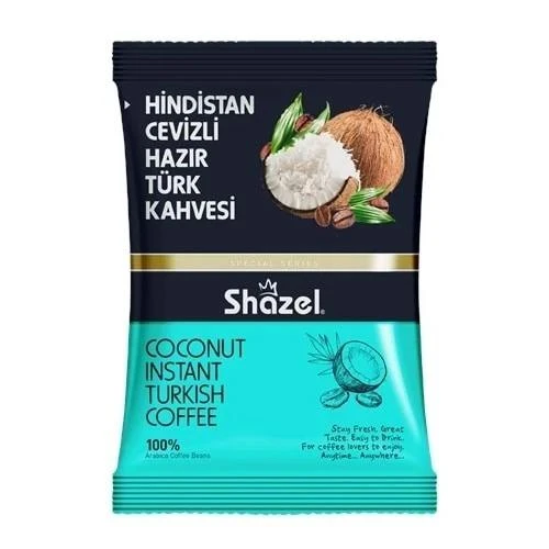 Shazel Hindistan Cevizli Hazır Türk Kahvesi 100 gr - 1