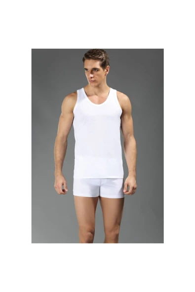 Erdem 12'lı Paket Erkek Atlet Boxer Takım 12 Adet %100 Pamuk Atlet 12 Adet Lıkralı Boxer - 1