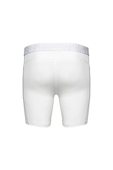 Weweus Beyaz Gizli Cepli Erkek Uzun Boxer - Resim 5