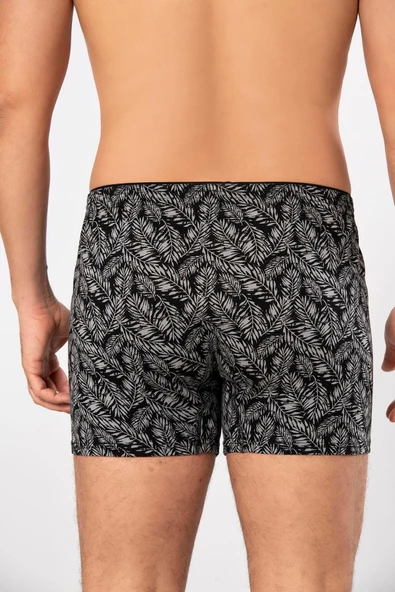 ERDEM İÇ GİYİM Erdem Desenli Penye Boxer 1400 - Resim 3