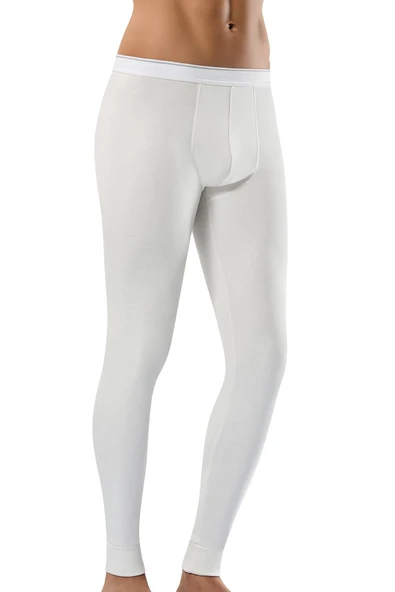 ERDEM İÇ GİYİM Erdem Beyaz Erkek Ince Termal Içlik Içlik Tayt 1457 - Resim 2