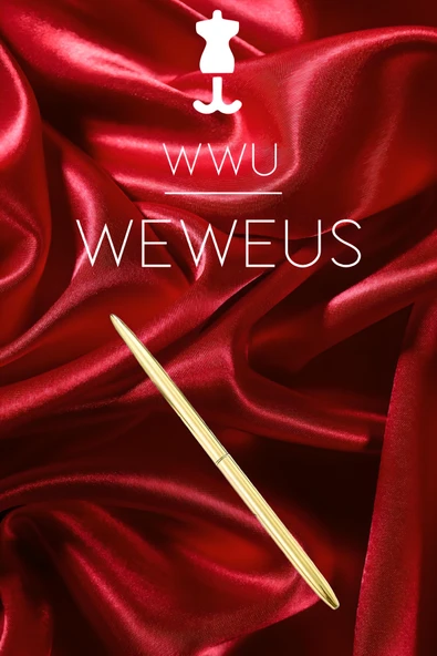 Weweus Gold Lüks Tükenmez Kalem - Resim 2