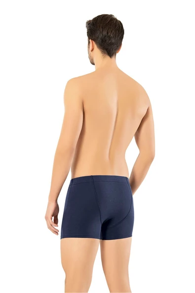 ERDEM İÇ GİYİM Erdem Lacivert Kısa Görünümlü Slim Fit Boxer 1420 - Resim 3