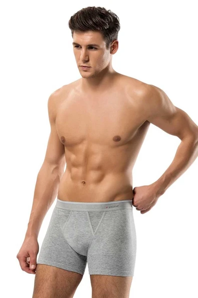 Erdem Erkek Renkli Pamuk Elastan Boxer3'Lü Paket - 1