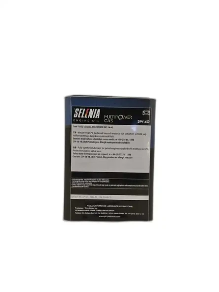 Selenia Multipower Gas 5W 40 Motor Yağı Lpg'li Araçlara Özel - 2