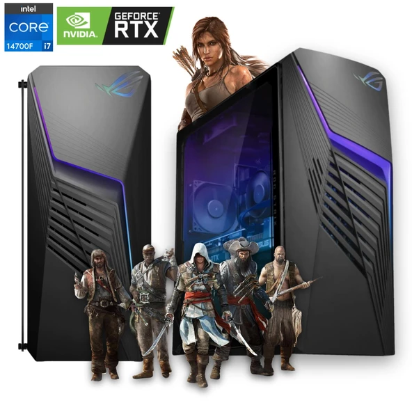 ASUS STRIX G13CHR İ7-14700F ATL1 32 GB DDR5 1 TB SSD RTX 4060 W11PRO MASAÜSTÜ BİLGİSAYAR ürün görseli 1