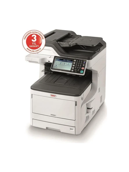 OKI MC883DN A3-A4 Yazıcı-Tarayıcı-Fotokopi-Faks Renkli Çok Fonksiyonlu Yazıcı ürün görseli 1