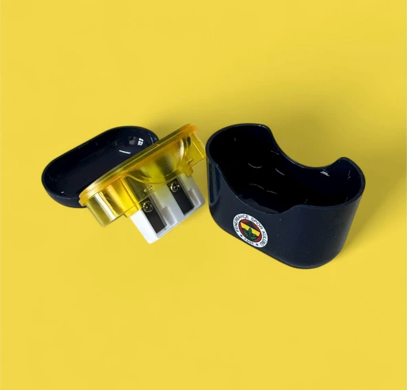 Fenerbahçe Çift Bıçaklı Gözlü Hazneli Pods Modeli Kalemtraş 1 Adet - 4