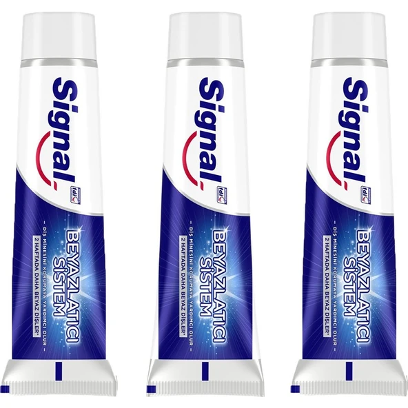 Signal Sistem 50 ml Diş Macunu 3 Adet - Resim 2