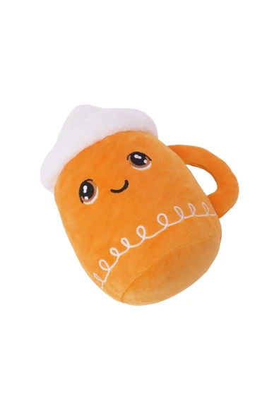 Peluş Kahve Bardağı Kupa Hediyelik Yastık Yumuşak Dekoratif Oyuncak - 6