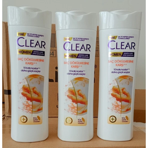 Clear Kadınlara Özel Şampuan 350 ml x 3Adet ürün görseli