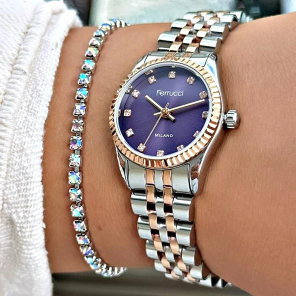 Ferruccı FC 0925 03598M.05 640053 Metal Kadın Kol Saati - Resim 2