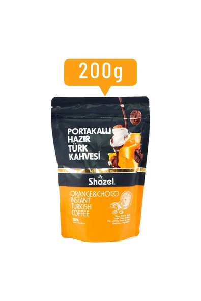 Shazel Portakallı Hazır Türk Kahvesi 100 gr x 2 Adet ürün görseli
