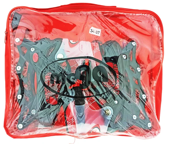 Mega Işıklı Kırmızı Örümcek Paten 34-37 M - 4