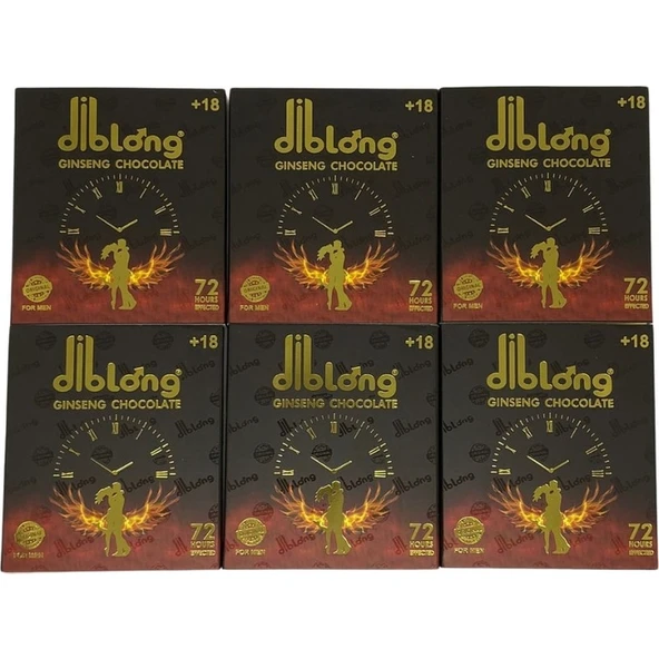 Diplong   6'lı Ginseng Çikolata Erkekler Için  Gizli ve 769864469124 - 2