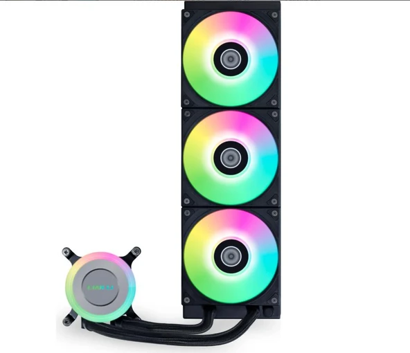 Lian Li Galahad II Lite AIO 360mm Siyah ARGB İşlemci Sıvı Soğutucu ürün görseli 1